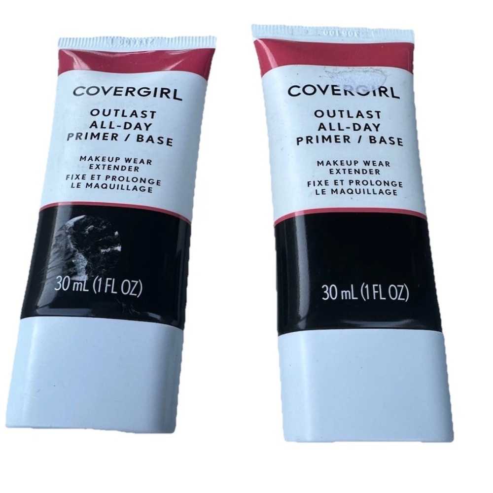 2 Covergirl Outlas All-Day Primer/ Base Skin Primer 1 oz ea